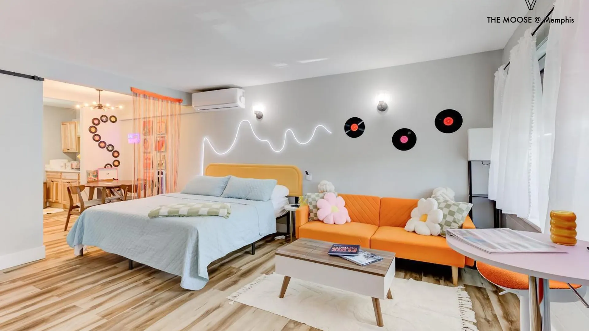 The Moose #10 - Stylish Loft With King Bed, Free Parking & Wi-Fi Apartman Memphis