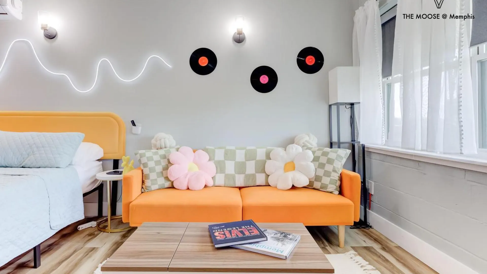 The Moose #10 - Stylish Loft With King Bed, Free Parking & Wi-Fi Apartman Memphis Amerikai Egyesült Államok