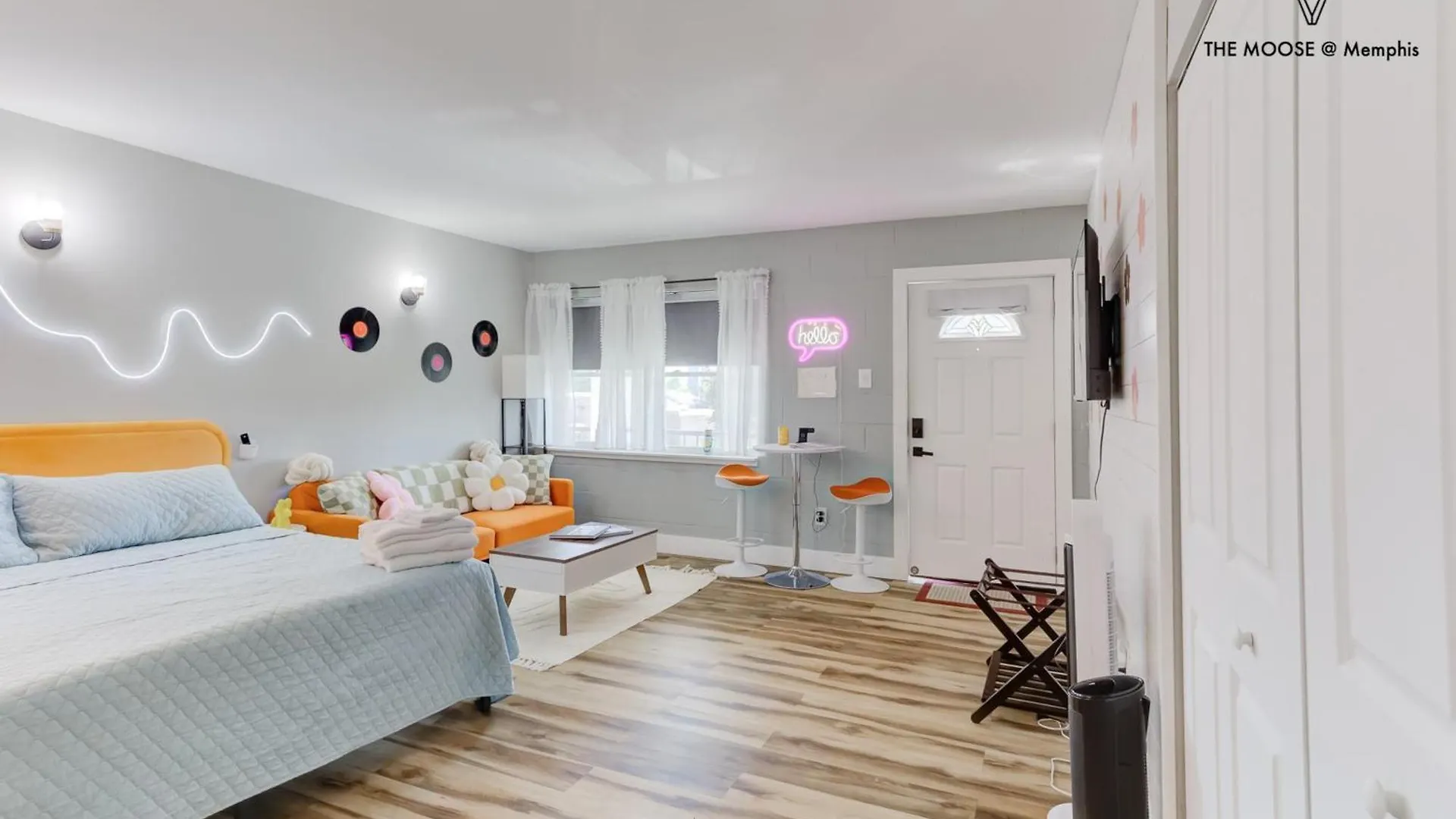 The Moose #10 - Stylish Loft With King Bed, Free Parking & Wi-Fi Apartman Memphis