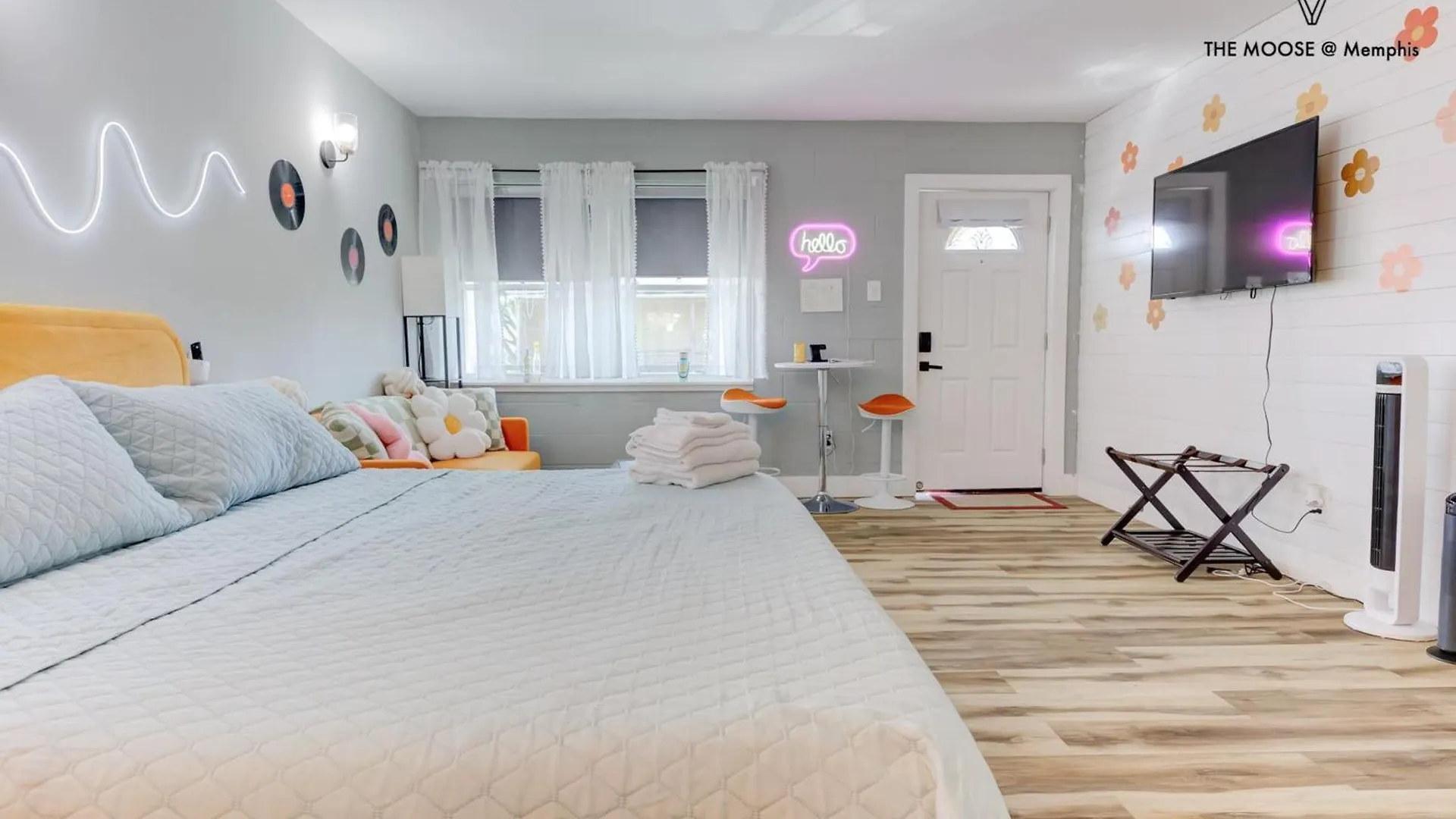 The Moose #10 - Stylish Loft With King Bed, Free Parking & Wi-Fi Apartman Memphis