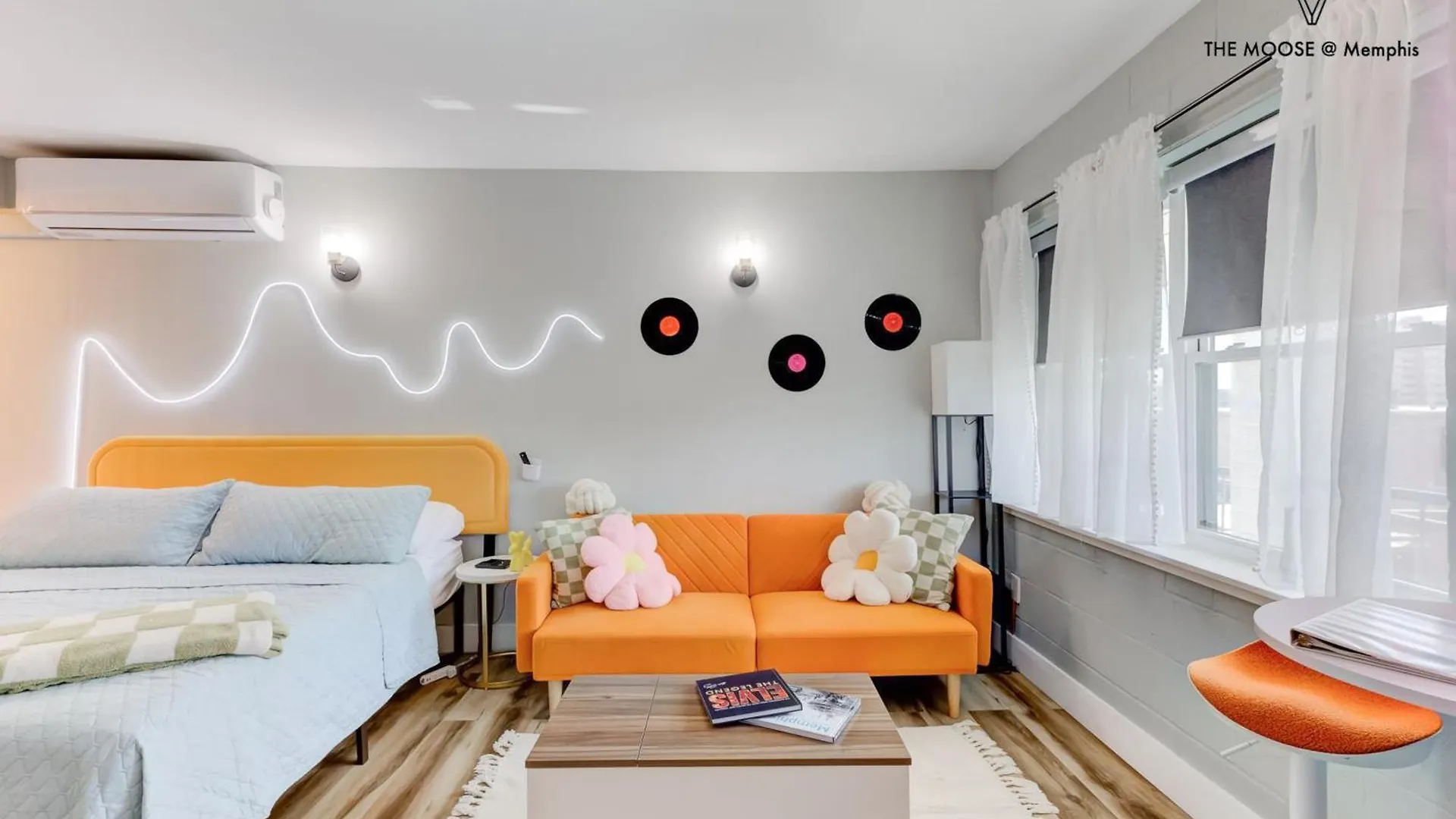 The Moose #10 - Stylish Loft With King Bed, Free Parking & Wi-Fi Apartman Memphis Amerikai Egyesült Államok