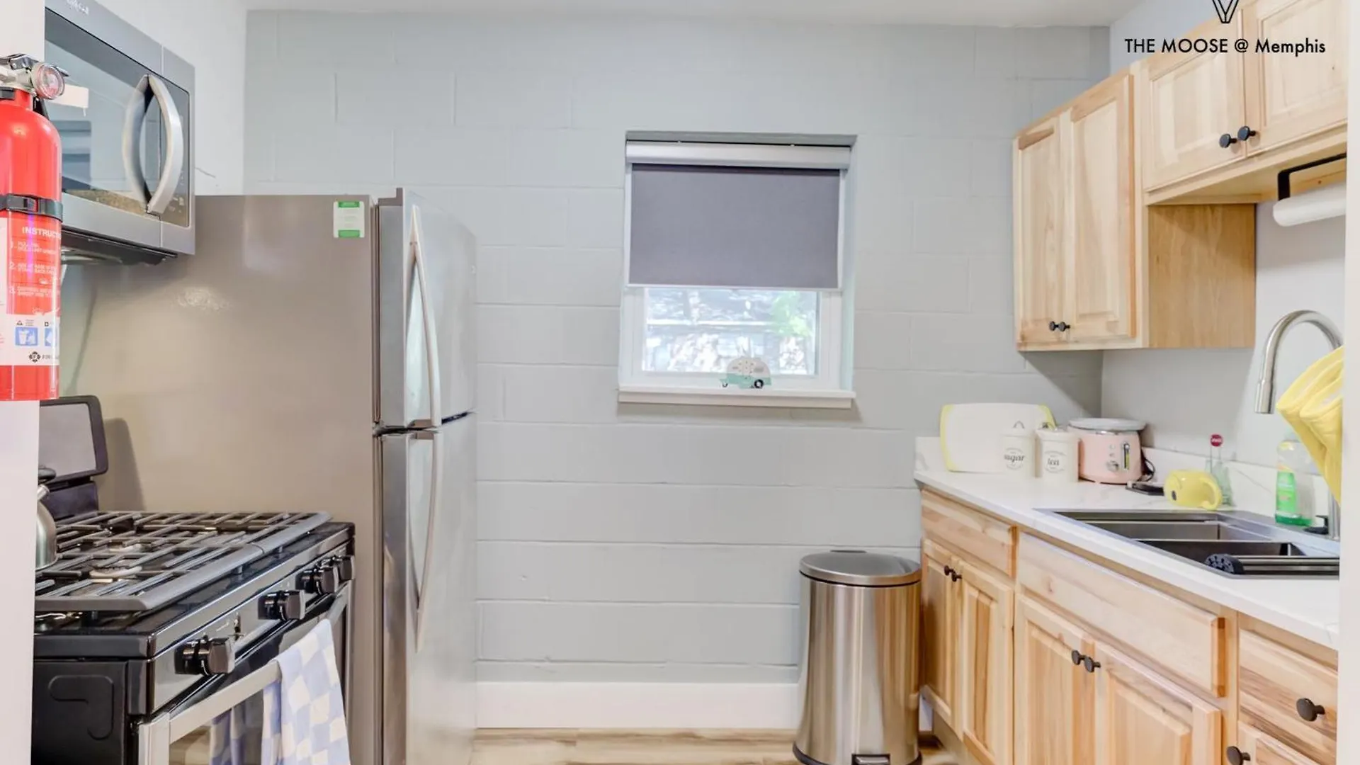 The Moose #10 - Stylish Loft With King Bed, Free Parking & Wi-Fi Apartman Memphis